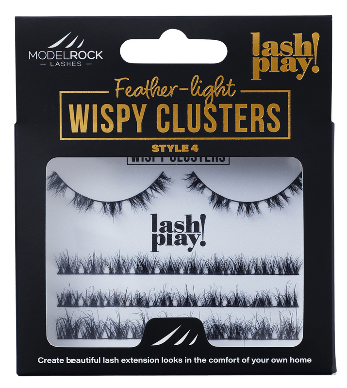 LASH PLAY - DIY  Style #4 Feather-Light Clusters 4-Piece Kit