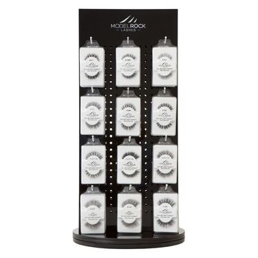 Salon Lash Package total / 72 pairs - **BLACK DISPLAY STAND**
