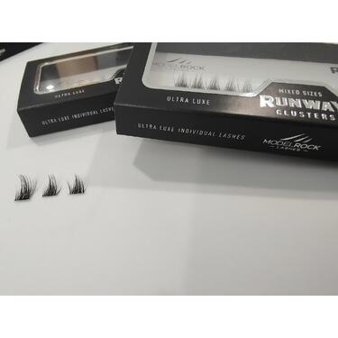 A - Limited Edition - Ultra Luxe 'RUNWAY' Individual Cluster Lashes - 'MIXED LENGTHS' 8mm/10mm/12mm