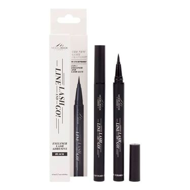 MODELROCK - LINE - LASH - GO ! 2-IN-1 Adhesive Eyeliner Glue Pen - 'BLACK'