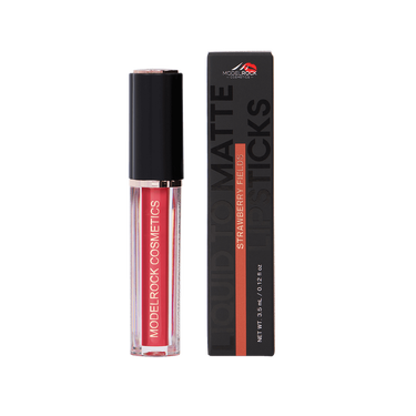 A - CLEARANCE  -  BULK BUY (12 Pack) - STRAWBERRY FIELDS - Liquid to Matte Lipstick