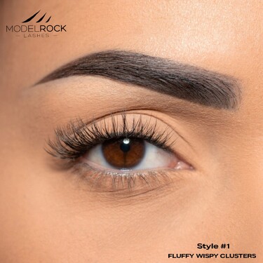 BULK TRAY  -  'FLUFFY WISPY' Clusters Mixed lengths - Style #1