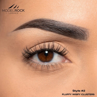 BULK TRAY  -  'FLUFFY WISPY' Clusters Mixed lengths - Style #2