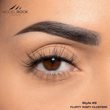 BULK TRAY  -  'FLUFFY WISPY' Clusters Long Lengths - Style #9