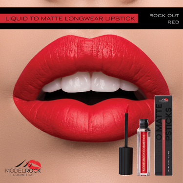 Liquid to Matte Longwear Lipstick - *ROCK-OUT RED*