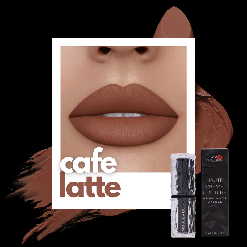 HAUTE CRÈME COUTURE Velvet Matte Lipsticks - 'CAFE LATTE'