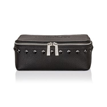 VEGAN Faux Leather Makeup Bag - Large 