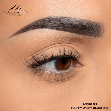 BULK TRAY  -  'FLUFFY WISPY' Clusters Mixed lengths - Style #1