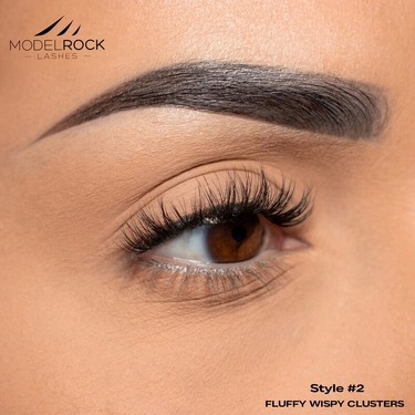 BULK TRAY  -  'FLUFFY WISPY' Clusters Mixed lengths - Style #2