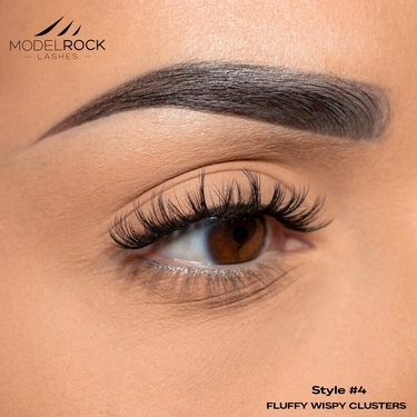 BULK TRAY  -  'FLUFFY WISPY' Clusters Mixed lengths - Style #4