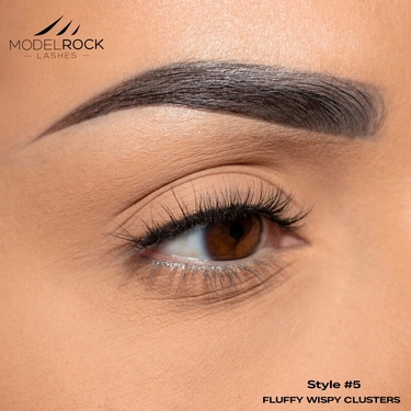 BULK TRAY  -  'FLUFFY WISPY' Clusters Medium Lengths - Style #5