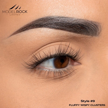 BULK TRAY  -  'FLUFFY WISPY' Clusters Medium Lengths - Style #9