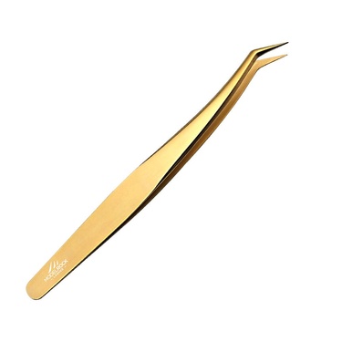 GOLD LUXE - Precision DIY Cluster Lash Tweezer