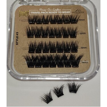 READY TO WEAR 'Plant Fibre' Press-on Lashes - Style #3
