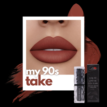HAUTE CRÈME COUTURE Velvet Matte Lipsticks - 'MY 90`S TAKE'