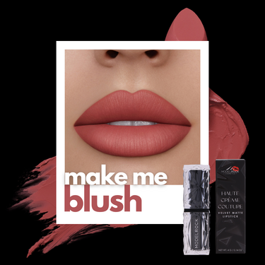 HAUTE CRÈME COUTURE Velvet Matte Lipsticks - 'MAKE ME BLUSH'
