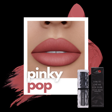 HAUTE CRÈME COUTURE Velvet Matte Lipsticks - 'PINKY POP'