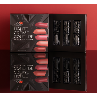 HAUTE CRÈME COUTURE Velvet Matte Lipsticks  - 'The Pinky Lovers' 3-piece Holiday Gift Set