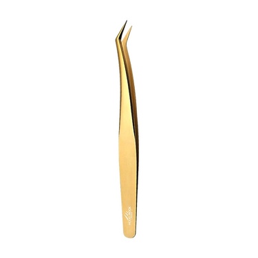 GOLD LUXE - Precision DIY Cluster Lash Tweezer