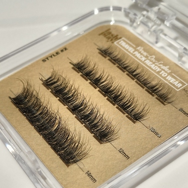 READY TO WEAR 'Plant Fibre' Press-on Lashes - Style #2