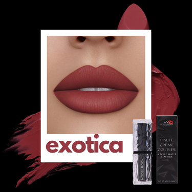 HAUTE CRÈME COUTURE Velvet Matte Lipsticks - 'EXOTICA'