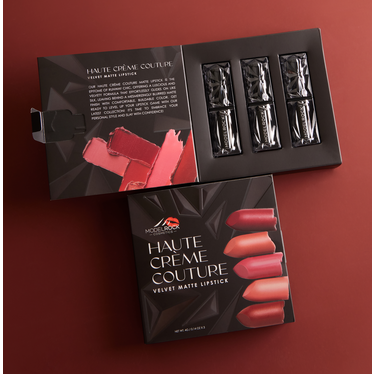 HAUTE CRÈME COUTURE Velvet Matte Lipsticks  - 'The Pinky Lovers' 3-piece Holiday Gift Set