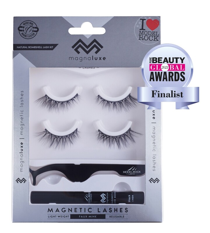 MAGNA LUXE Magnetic Lashes + Accessories Kit - 'NATURAL BOMBSHELL'