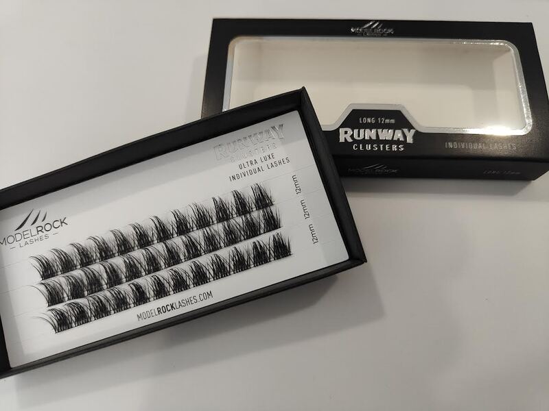 A - Limited Edition - Ultra Luxe 'RUNWAY' Individual Cluster Lashes - 'LONG' 12mm