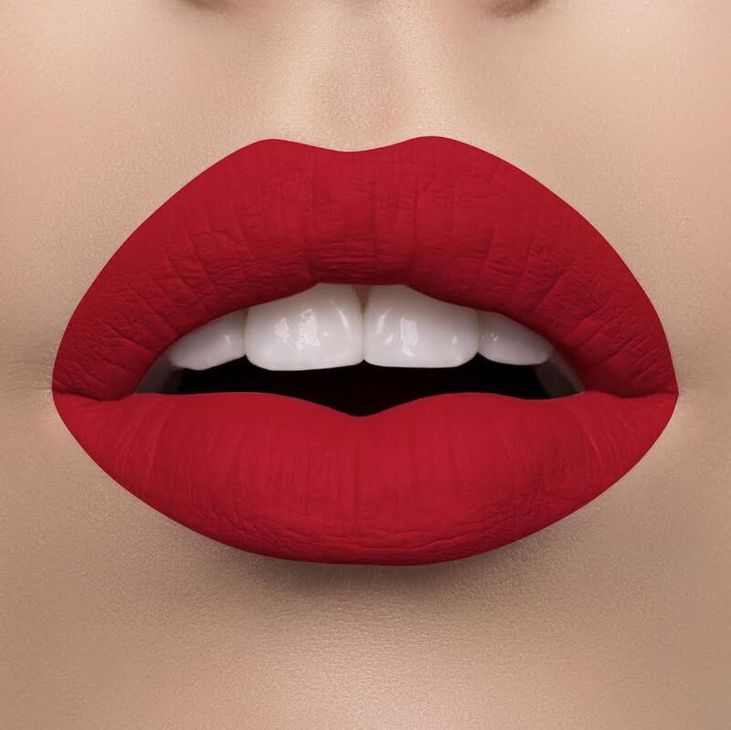 Velvet Souffle` Matte Lipstick - *RED DRAGON*