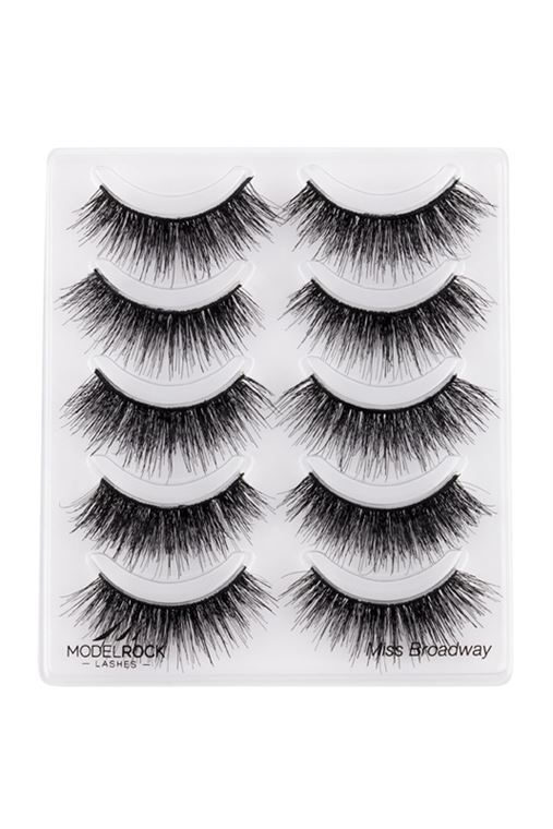*MULTI PACK* Miss Broadway - Double Layered - 5 pair Lash Pack 
