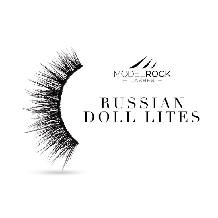 MODELROCK Lashes - Russian Doll 'Lites' - Double Layered Lashes