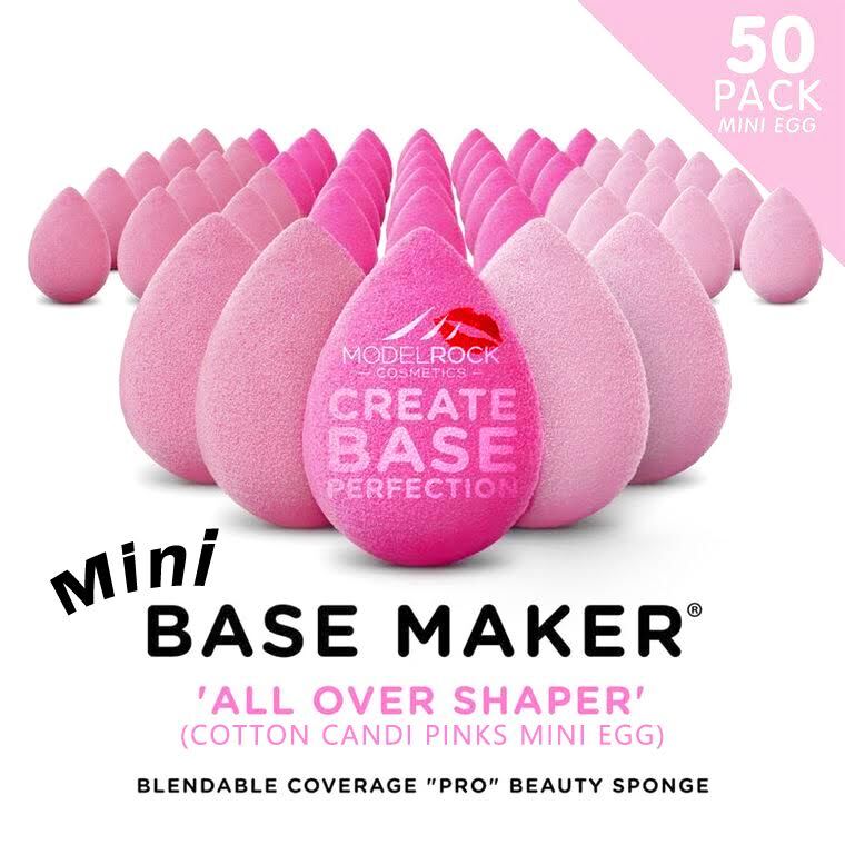 Mini Beauty Blender - 'ALL OVER SHAPER' (COTTON CANDI PINKS Mini Egg) - '50 / pk' MEGA BULK PACK