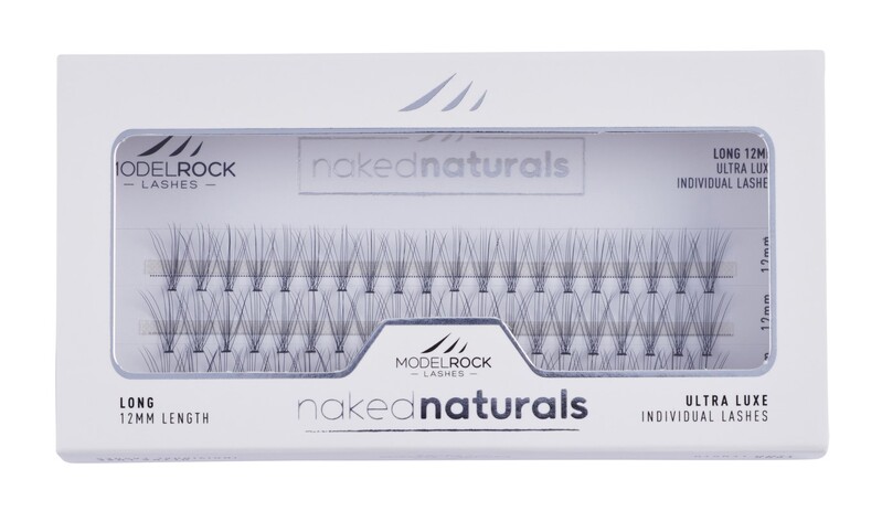 Ultra Luxe Individual Lashes - NAKED NATURALS 'LONG' 12mm - 60pk