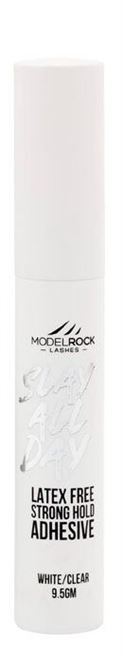 MODELROCK - Lash Adhesive 9.5gm Waterproof *SUPER-STRONG* - *CLEAR* Latex Free - with brush-on applicator