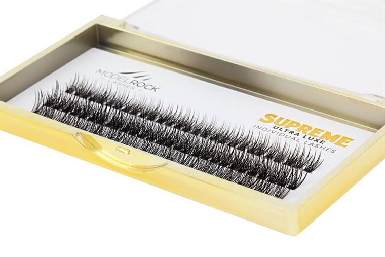 Ultra Luxe 'SUPREME' Individual Lashes - 'MEDIUM' 10mm Cluster Style #1