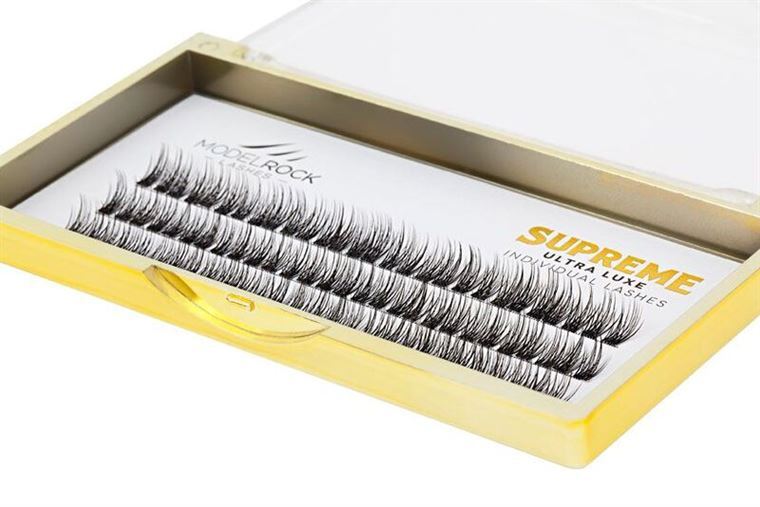 Ultra Luxe 'SUPREME' Individual Lashes - 'SHORT' 8mm Cluster Style #1