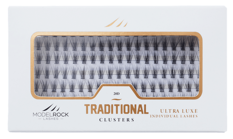 Ultra Luxe '20D TRADITIONAL' Clusters 140pk - SHORT 8mm - (Mini Box)