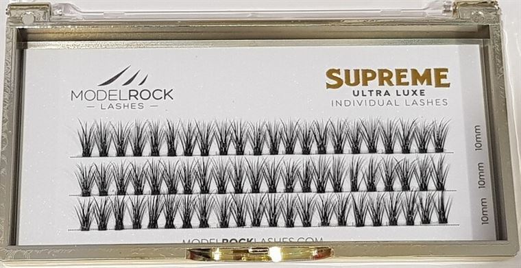 Ultra Luxe 'SUPREME' Individual Lashes - 'MEDIUM' 10mm Cluster Style #2