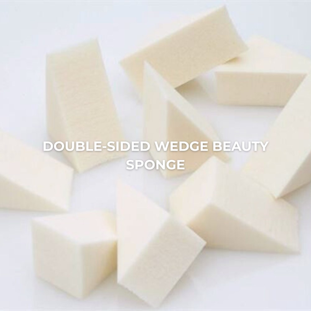 Double-Sided Wedge Beauty Sponge