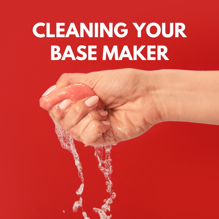 Cleaning base maker sponge