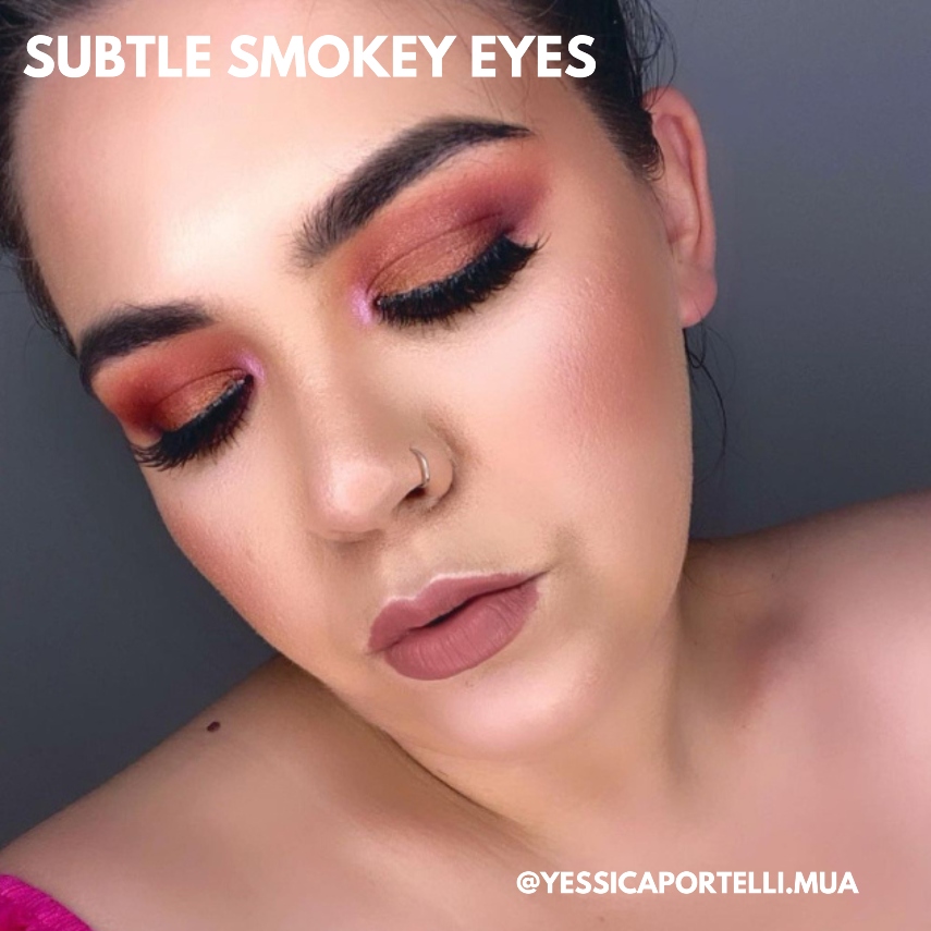 Girl's face with subtle smokey eyes - Modelrock