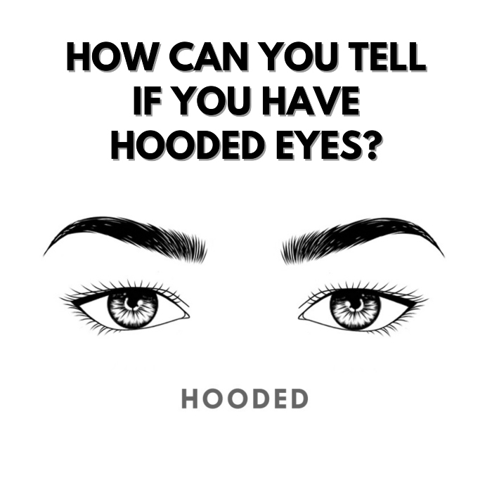 Hooded eyes drawing