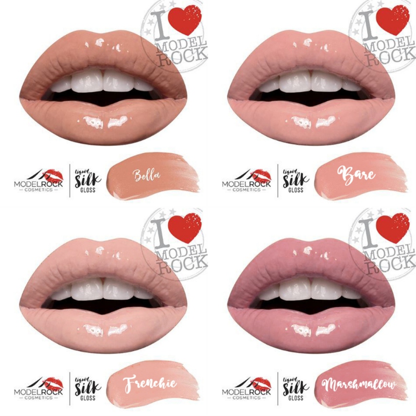 Four Lips with Light Nude Non Sticky Lip Glosses