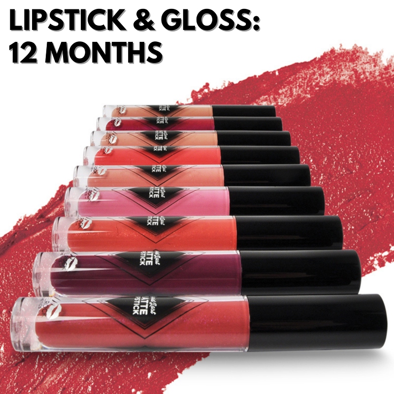 Nine lipsticks and glosses from Modelrock