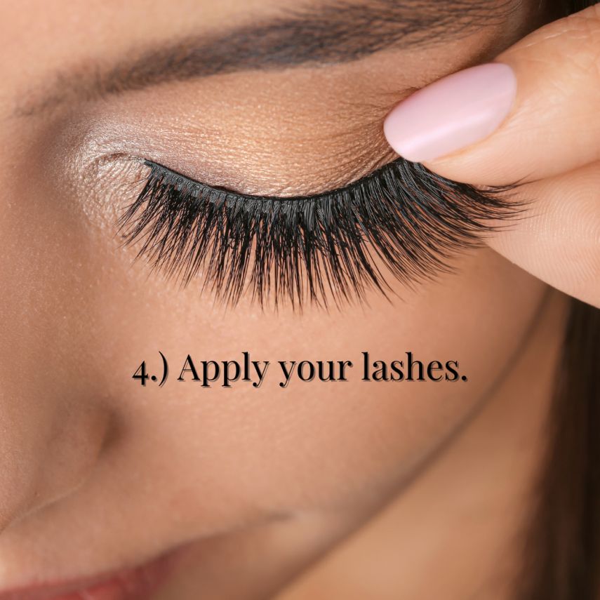 Apply Your Lashes