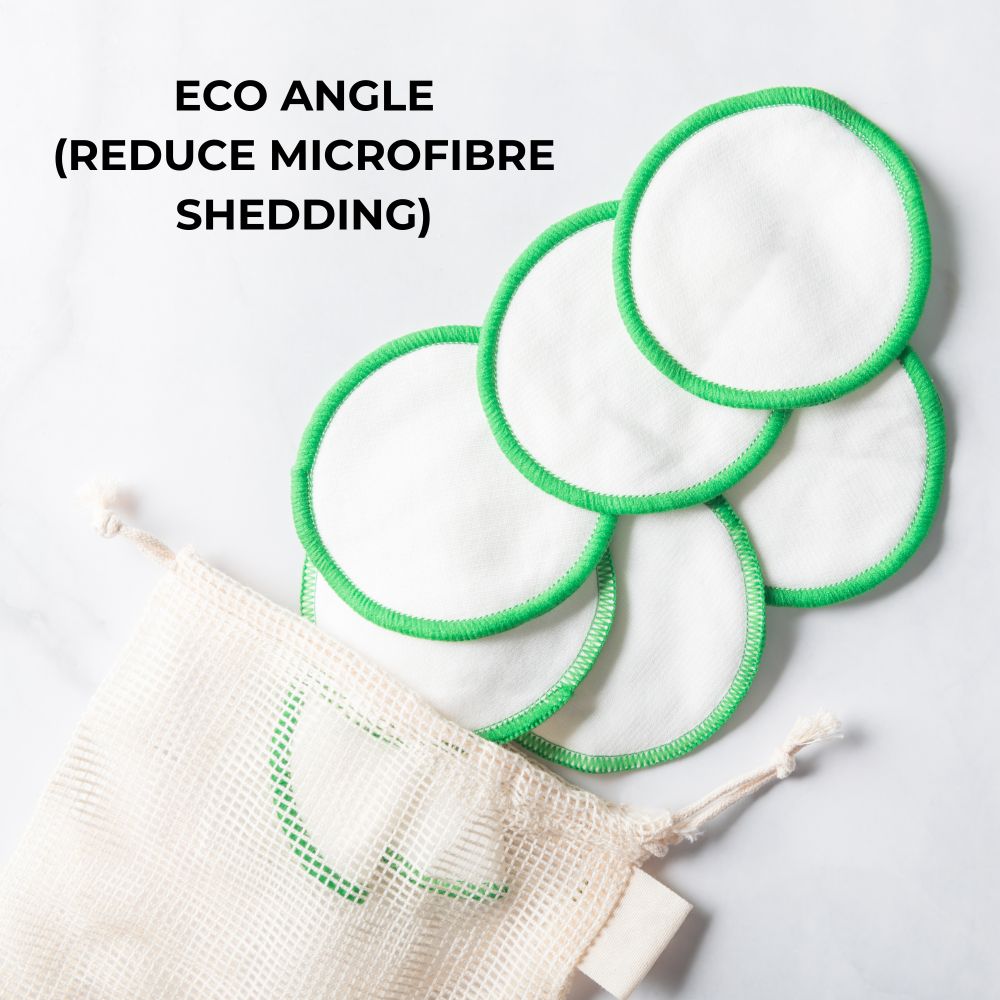 Eco-friendly makeup remover pads