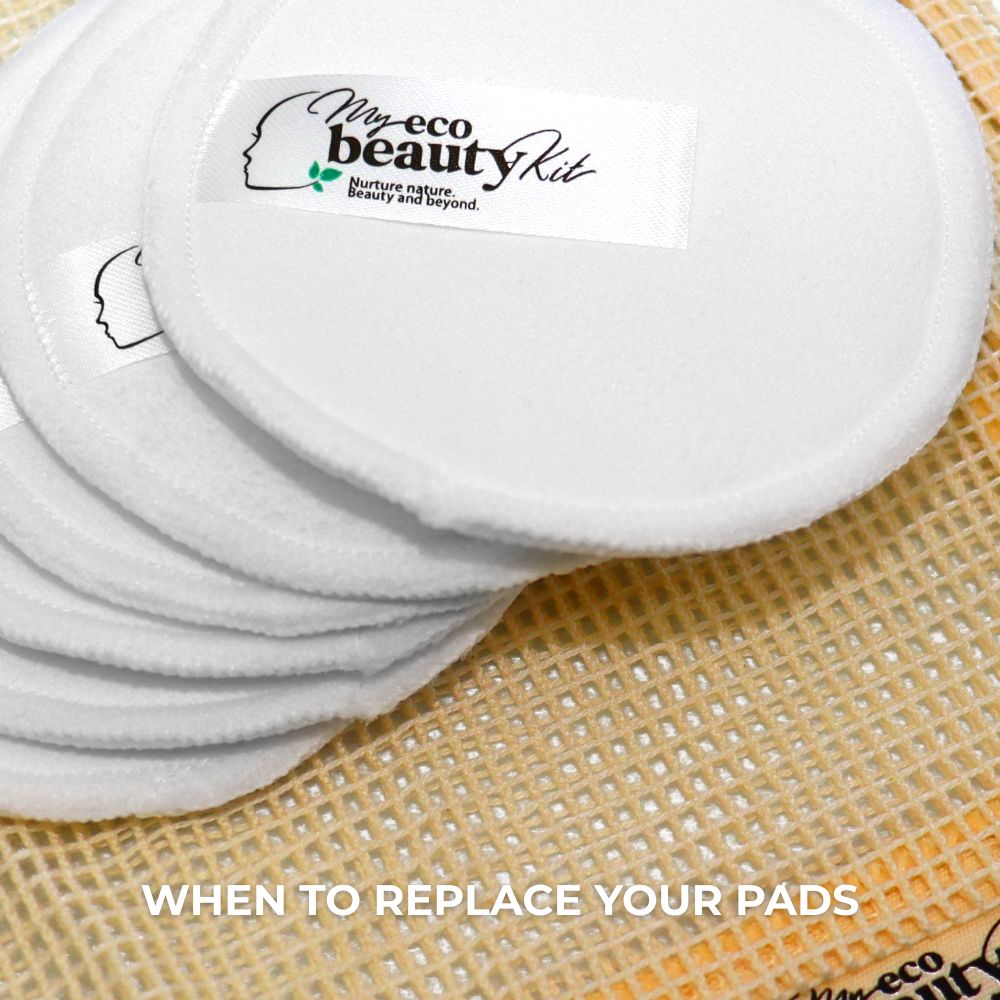 Stack of clean my eco beauty makeup pads