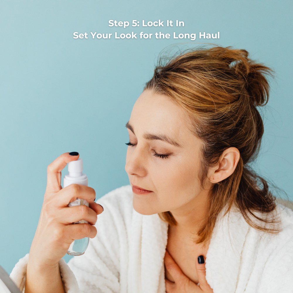 How to set your makeup look