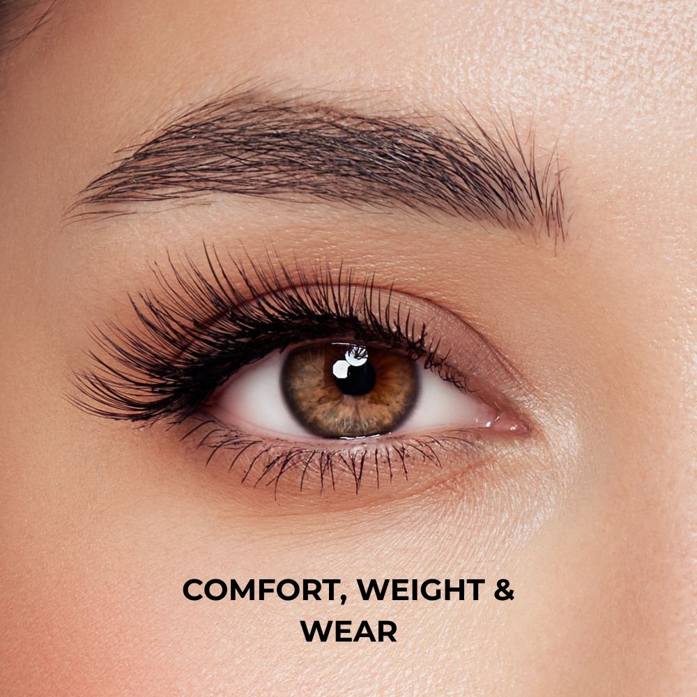 Girls eye with makeup