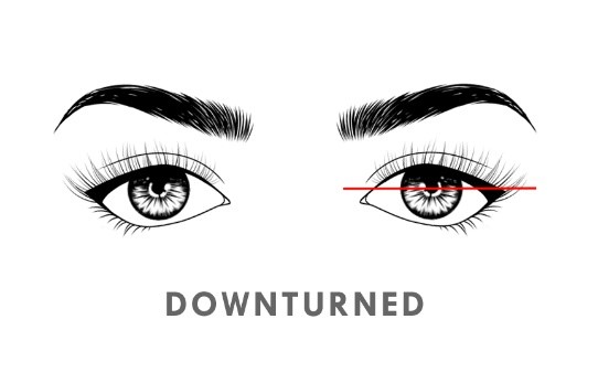 Downturned Eyes